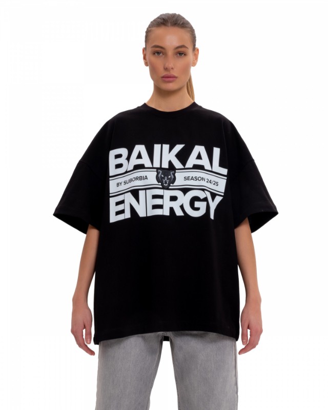 Футболка SUBORBIA x BAIKAL ENERGY Black